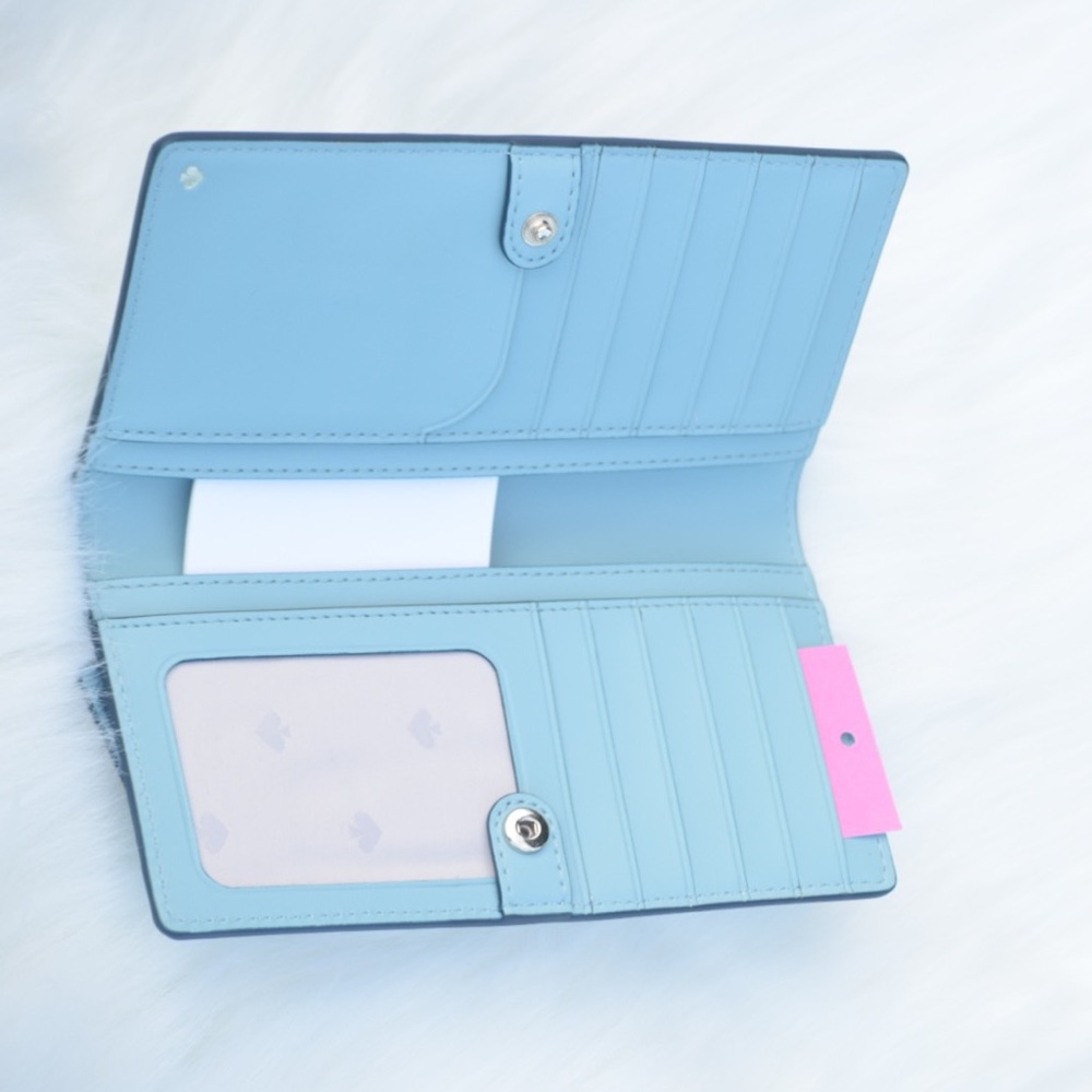 Kate Spade seaside reiley dome & bifold wallet set - Picture 7 of 7